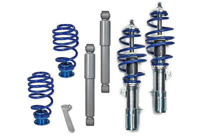 GF150340, Triple-S Schroefset, Opel Combo 1.4 16v/ 1.6 (16v)/ 1.3 CDTi/ 1.7 D Kombi 10/2001-01/2011, *KG max vooraslast, Bij deze set zijn verkorte koppelstangen noodzakelijk, deze zijn los verkrijgbaar.